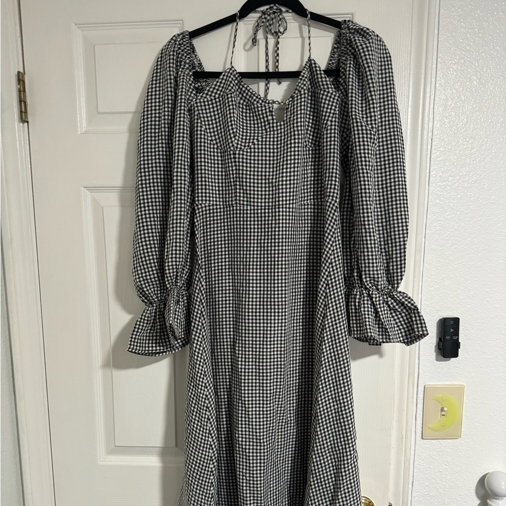 Gingham dress
